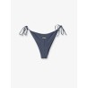 Marielle nylon beach briefs with rhinestones
