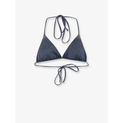 Annabelle rhinestone bikini top