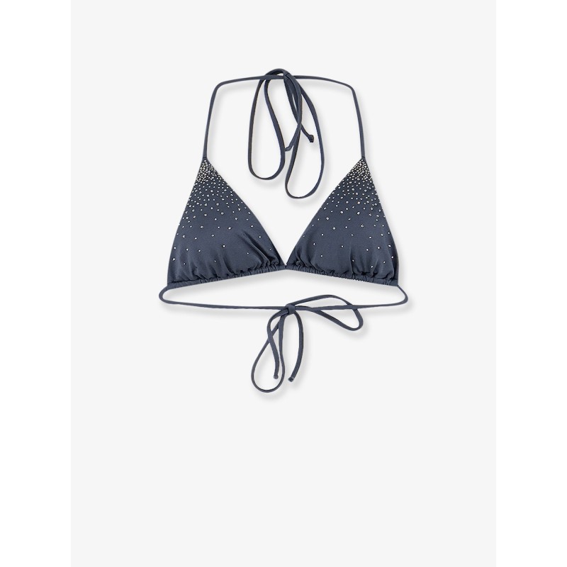 Annabelle rhinestone bikini top