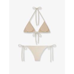 Maleah bikini in nylon with all-over rhinestone detail