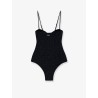 Medea one-piece lurex fabric swimsuit
