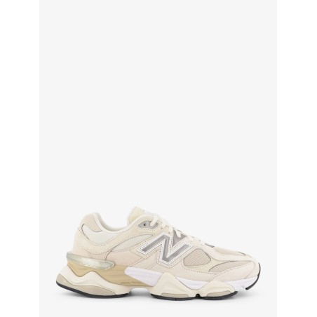 9060 Mesh Sneakers with Suede Inserts