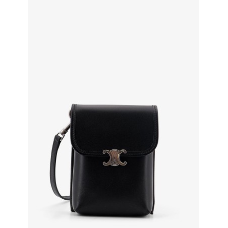 Soft Triomphe leather shoulder bag