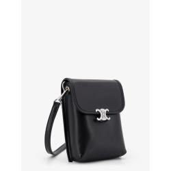 Soft Triomphe leather shoulder bag