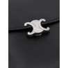 Soft Triomphe leather shoulder bag