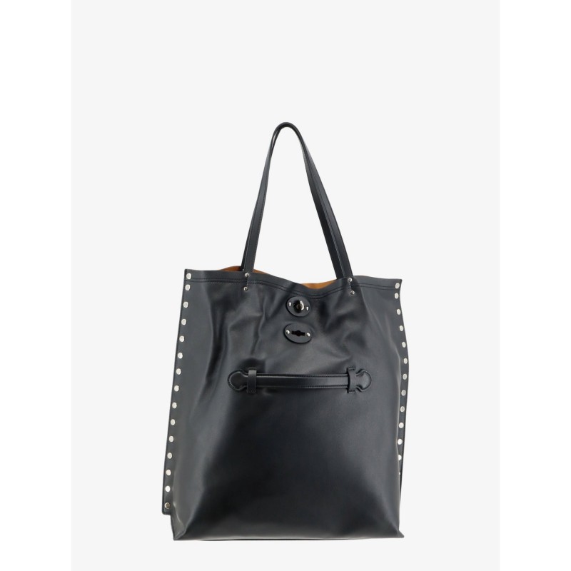 A Spasso leather shopping bag