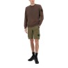 CARGO SHORTS WITH LOGO PATCH