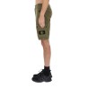 CARGO SHORTS WITH LOGO PATCH