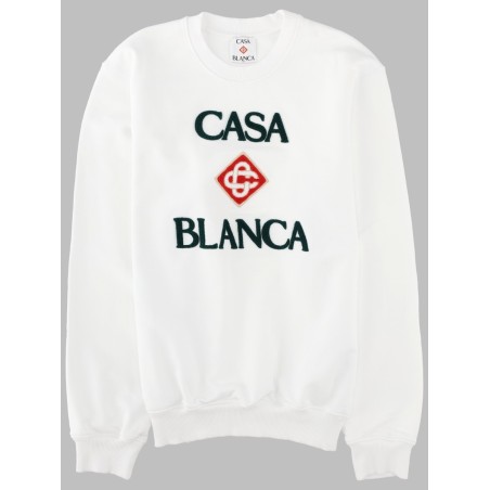FELPA CON LOGO RICAMATO