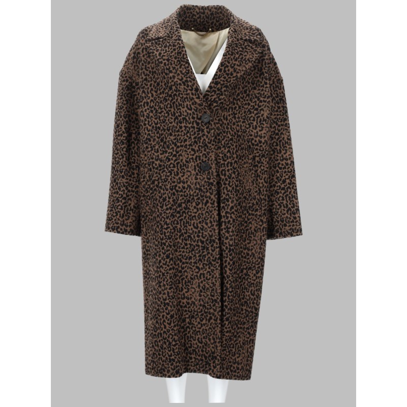 CAPPOTTO MONOPETTO COCOON IN LANA