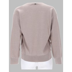 MAGLIA CON SCOLLO A V