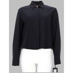 CAMICIA BOXY IN FRESCO LANA