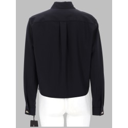 CAMICIA BOXY IN FRESCO LANA