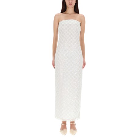LONG DRESS WITH BEADS