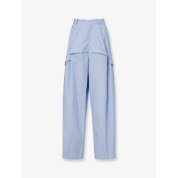 Paula's Ibiza -triped cotton pajamas trousers