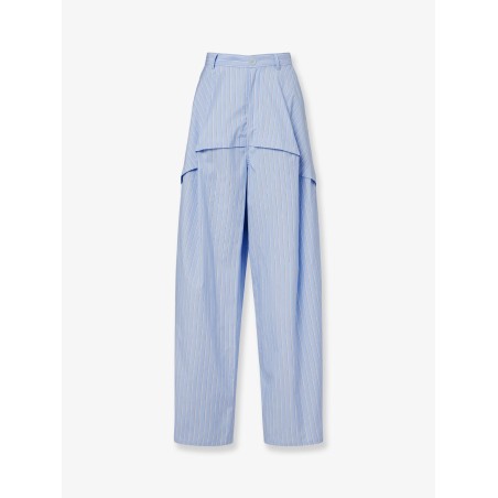 Paula's Ibiza -triped cotton pajamas trousers