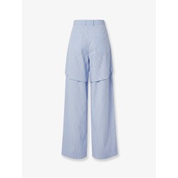 Paula's Ibiza -triped cotton pajamas trousers