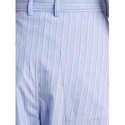 Paula's Ibiza -triped cotton pajamas trousers