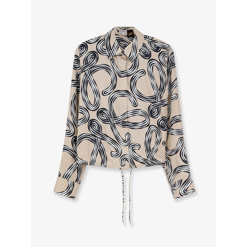 Paula's Ibiza - Printed silk shirt