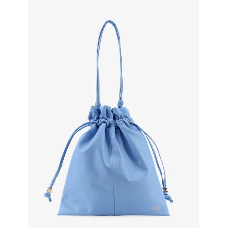 Crystal leather crossbody bag