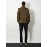 Wool and cotton cardigan