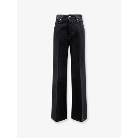 Black denim trousers