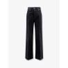 Black denim trousers