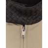 Cotton jacket with Intrecciato detail