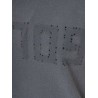 Distressed cotton t-shirt