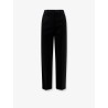 Cigarette virgin wool trousers