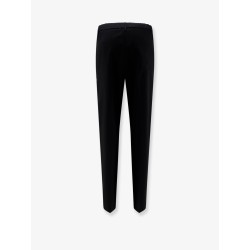 Cigarette virgin wool trousers