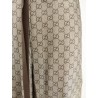 Silk trousers with all-over GG motif