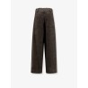 Wool and linen blend trousers