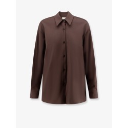 Stretch virgin wool shirt