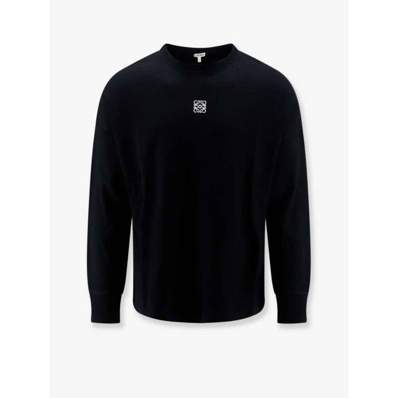 Ribbed cotton t-shirt