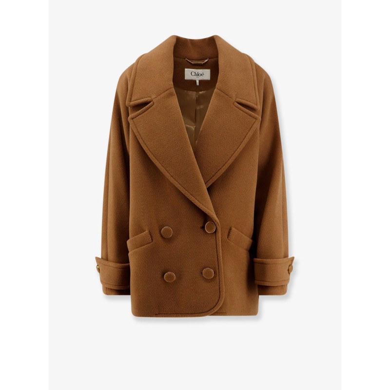 Short wool coat