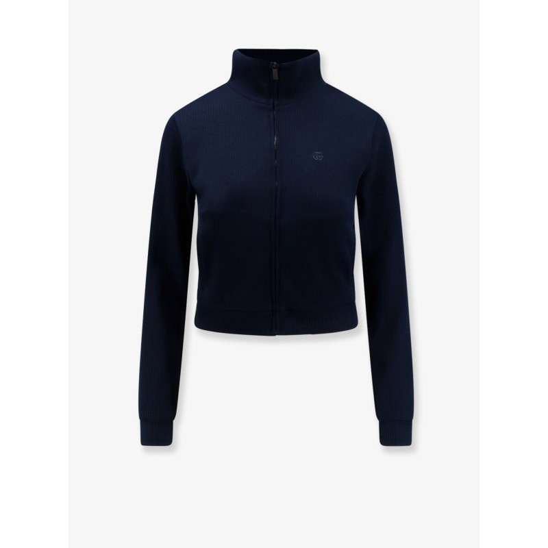Lightweight ribbed cotton jersey sweatshirt