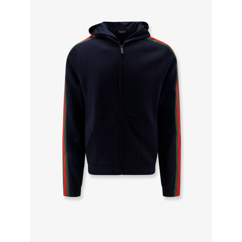 Silk and cotton sweatshirt