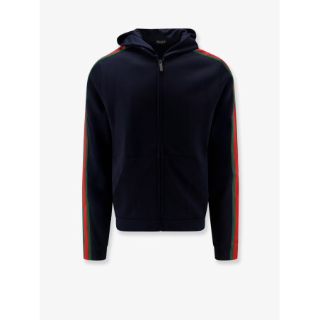 Silk and cotton sweatshirt