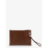 Leather clutch