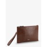 Leather clutch