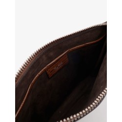 Leather clutch