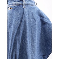 Blue denim jeans