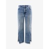 Paula's Ibiza- Blue denim jeans with side embroidered logo