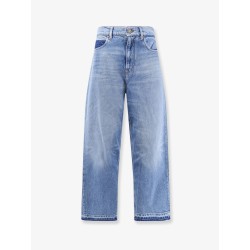 Blue denim jeans