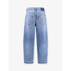Blue denim jeans