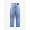 Blue denim jeans