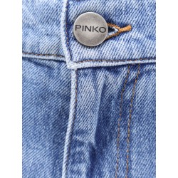 Blue denim jeans