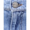 Blue denim jeans