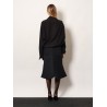 One shoulder lyocell shirt